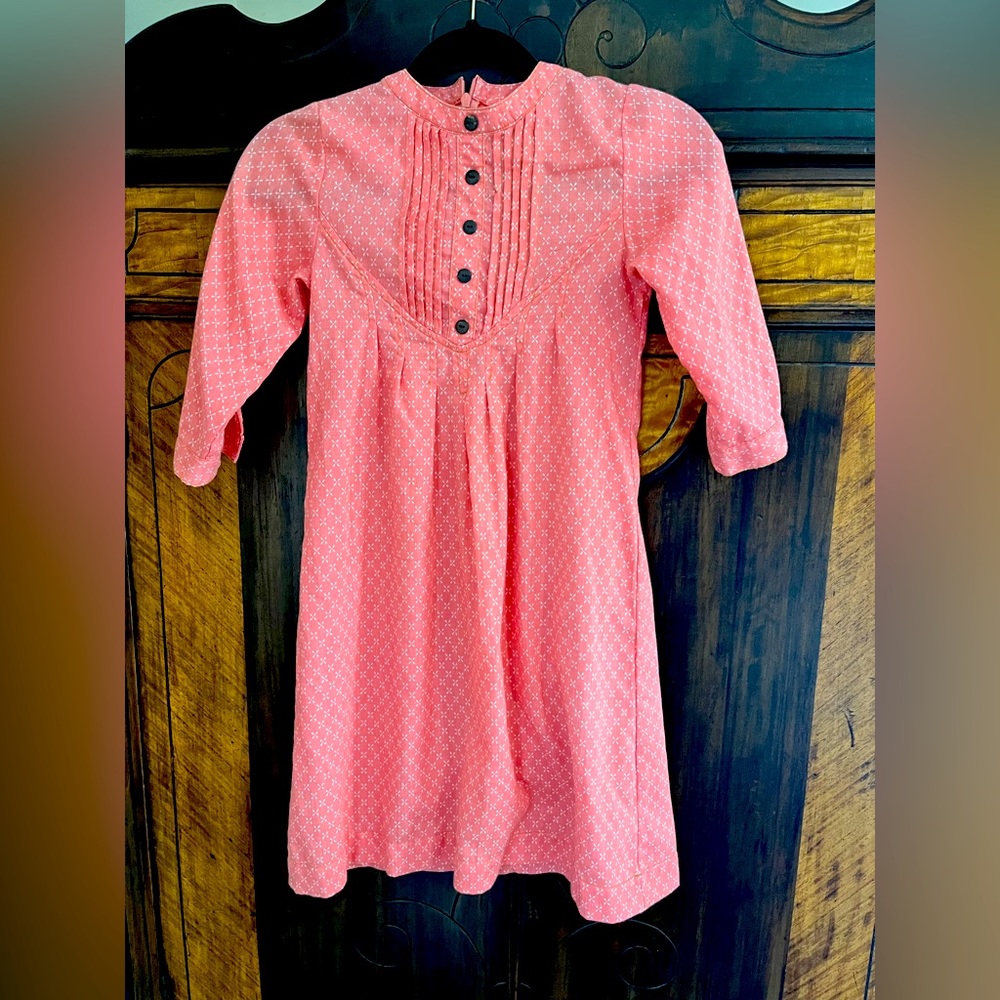 anything apricot vintage style dress 10